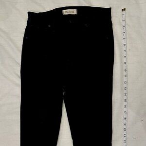 Madewell 10” High Rise Skinny Jeans Black | Size 27